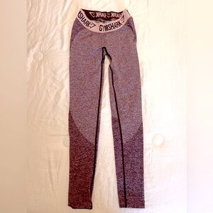 Gymshark legging red small workout rarely worn